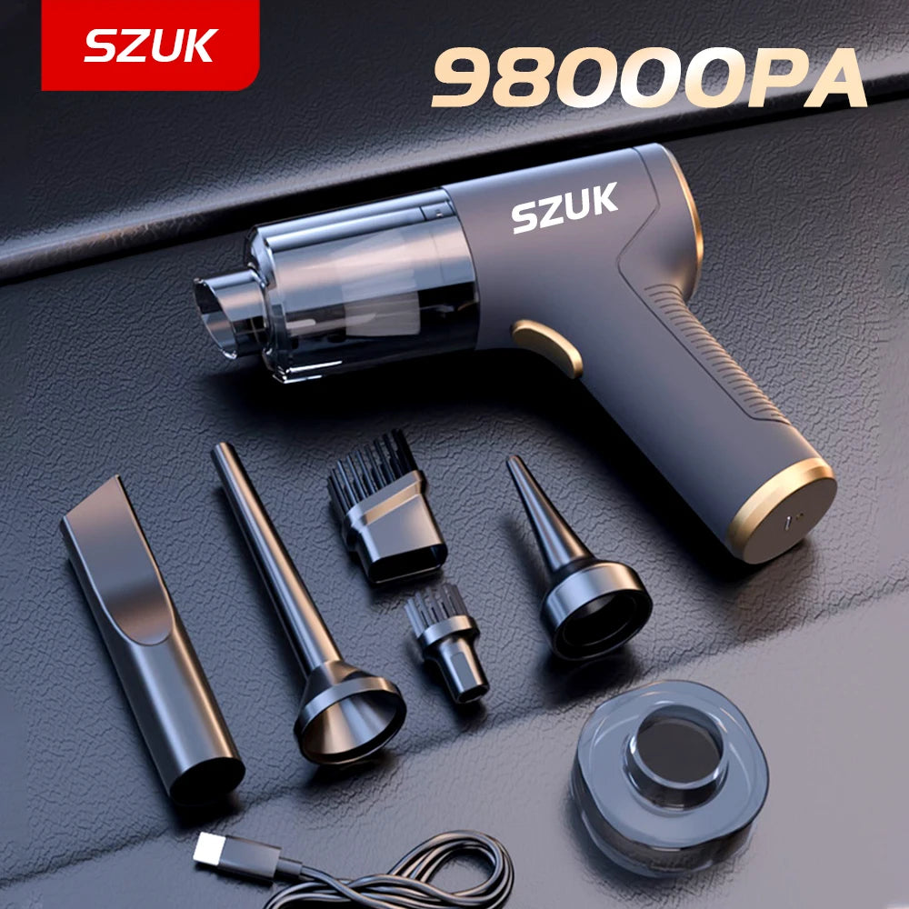 Cordless Handheld Car Vacuum with attachments