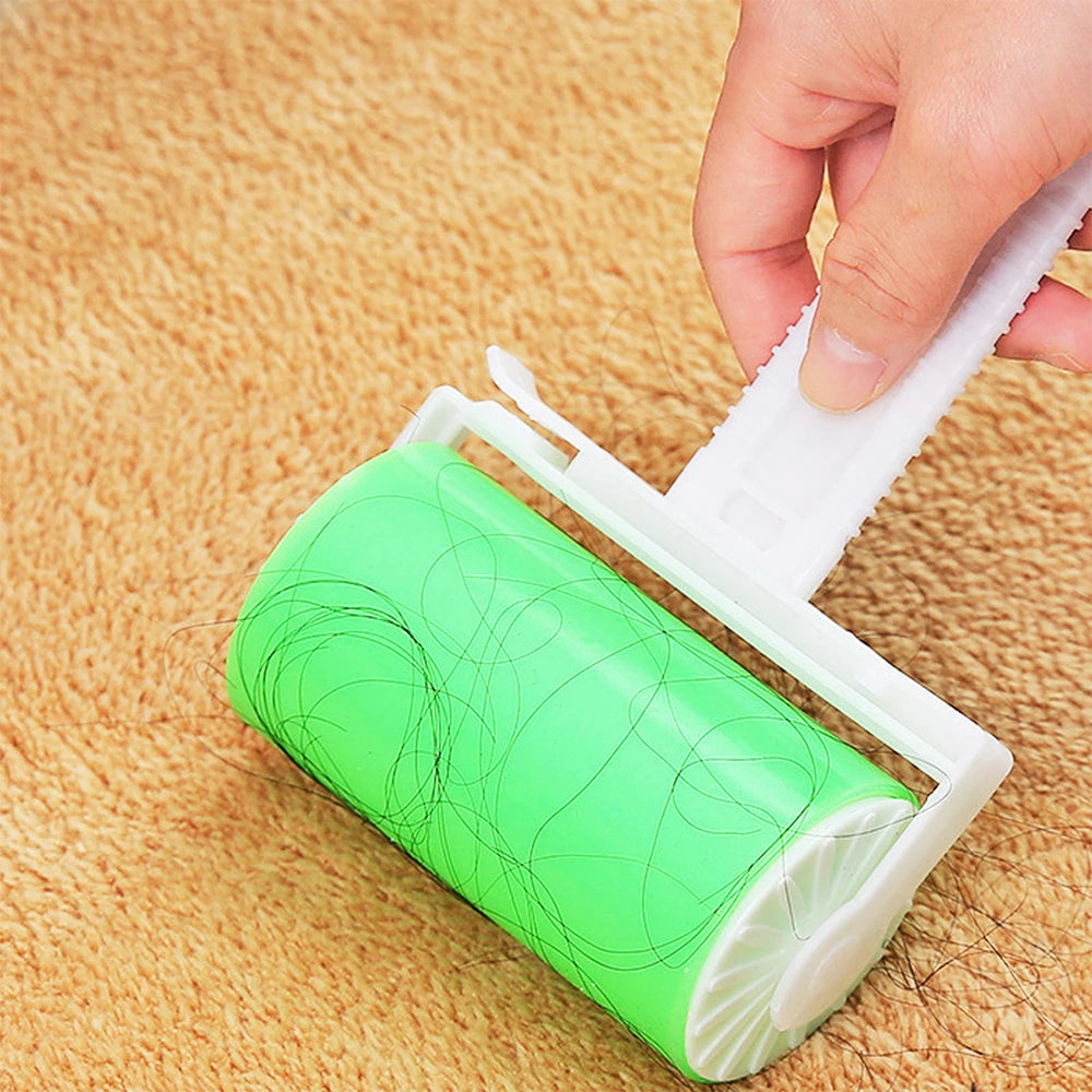Reusable Rainbow Lint Roller – Pet Hair, Dust & Crumbs Gone in Seconds!”