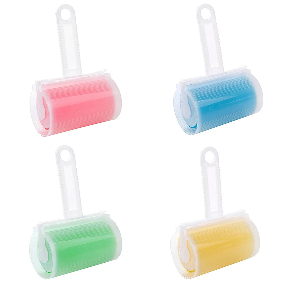 Reusable Rainbow Lint Roller – Pet Hair, Dust & Crumbs Gone in Seconds!”