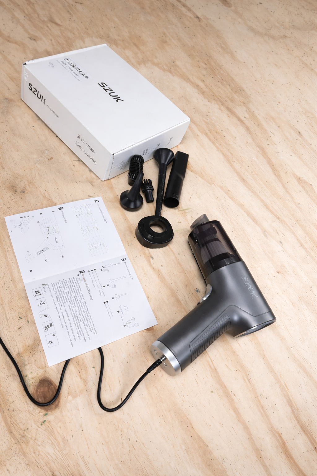 Cordless Handheld Car Vacuum | Powerful, Portable & USB Rechargeable